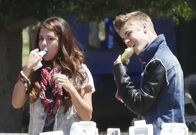 Selena Gomez and Justin Bieber's Park Date