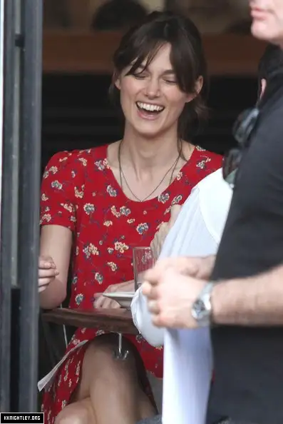 Keira Knightley's Captivating On-Set Moments Filming "Can a Song Save Your Life"