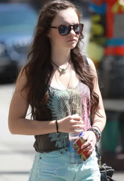 Madeline Carroll's Casual Stroll in Vancouver: A Day of Charm on July 8, 2012