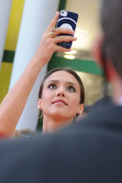 Jessica Alba Lights Up the Giffoni Film Festival in Italy
