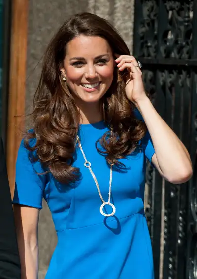Kate Middleton's Regal Visit to the National Portrait Gallery in London