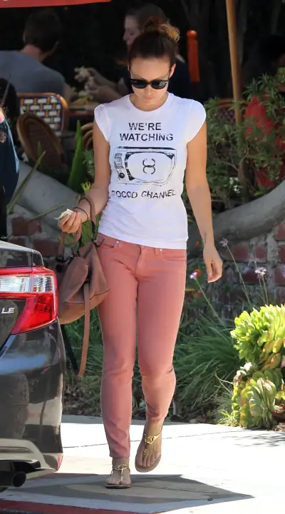 Olivia Wilde's Stylish Day Out in Los Feliz - Celebrity Sighting