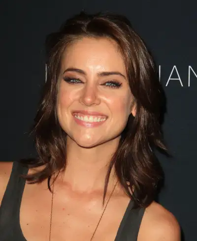 Jessica Stroup Shines at Get Striped Sunset Party - Los Angeles, August 17, 2012