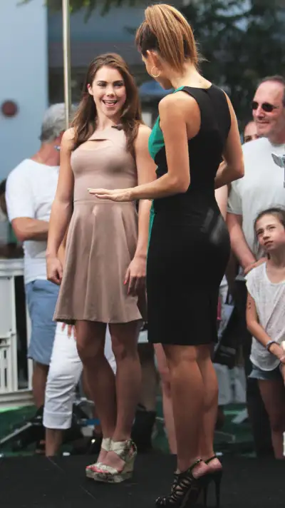 Maria Menounos and McKayla Maroney's Chic Outing at The Grove - August 27, 2012