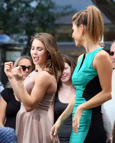 Maria Menounos and McKayla Maroney's Chic Outing at The Grove - August 27, 2012