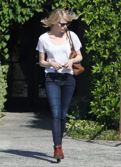 Emma Stone's Hollywood Outing: A Day in the Spotlight - August 29, 2012