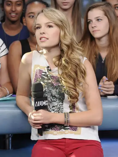 Bridgit Mendler's Radiant Presence at MuchMusic in Toronto