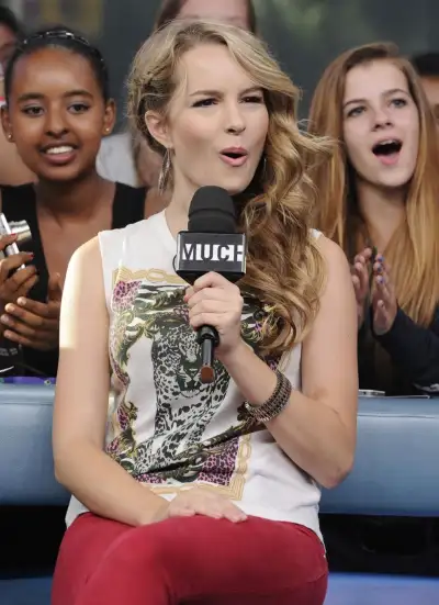 Bridgit Mendler's Radiant Presence at MuchMusic in Toronto