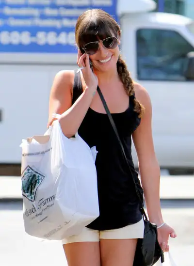 Lea Michele's West Hollywood Shopping Adventure: A Celebrity Outing