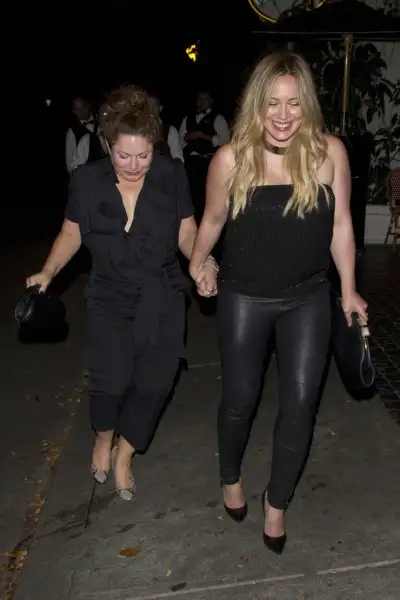 Hilary Duff's Stylish Soirée: A Night at Chateau Marmont in Los Angeles - September 2012