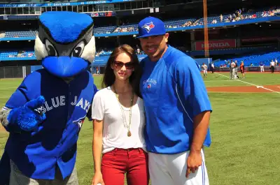 Kristin Kreuk Takes Center Field: Throwing the First Pitch at the Toronto Blue Jays Baseball Game