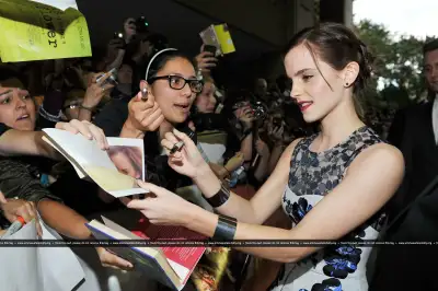 Emma Watson Shines at The Perks of Being a Wallflower Premiere