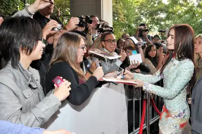 Lily Collins Shines at 'Writers' Movie Premiere - Toronto Film Festival