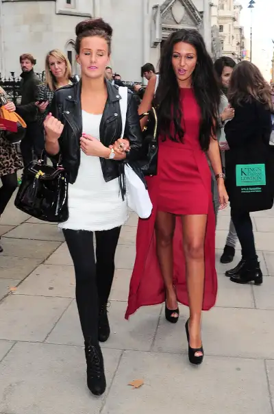 Michelle Keegan's Stunning Appearance at The Look Fashion Show in London