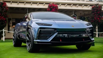 Lamborghini Shines at the 72nd Pebble Beach Concours d’Elegance with All-Electric 4th Model Concept Car, the Lanzador