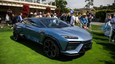 Lamborghini Shines at the 72nd Pebble Beach Concours d’Elegance with All-Electric 4th Model Concept Car, the Lanzador